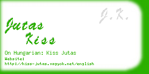 jutas kiss business card